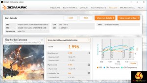 3D Mark Fire Strike Extreme
