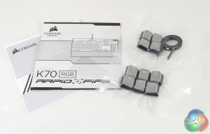 Corsair K70 Accessories