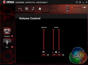 MSI Software Main Window WM