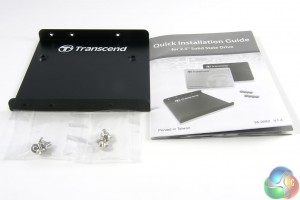 Transcend SSD370S box contents