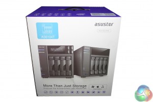 Asustor AS6104T box front