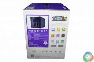 Asustor AS6104T box side 1