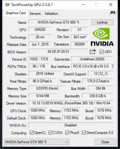 980Ti GPU Z