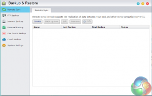 ADM 2.6 backup options