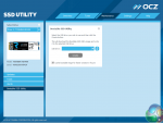 OCZ SSD Utility Maintenance Page4