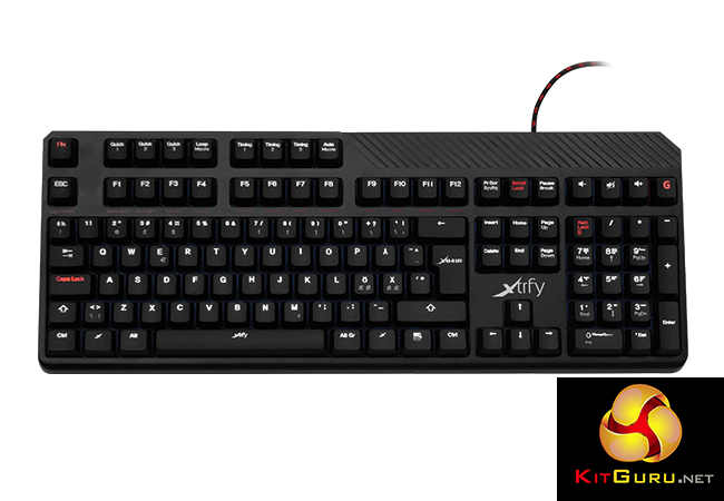 Give blod pris Xtrfy XG1-R LED Mechanical Keyboard Review | KitGuru- Part 4