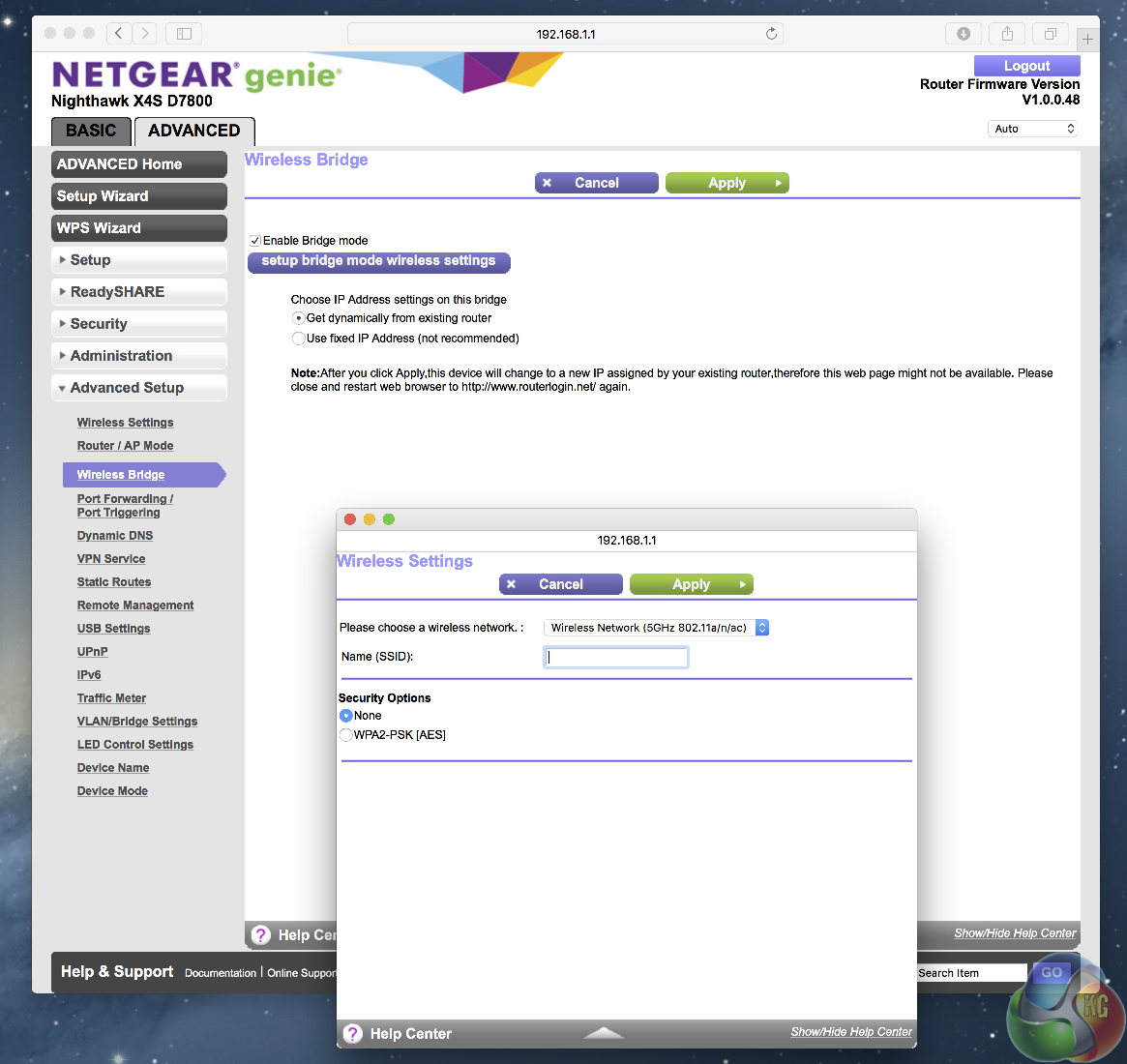 Nighthawk X4S Bridge Mode at Brad Clark blog