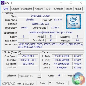 CPU Z WM