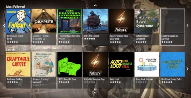 steam fallout 4 mods