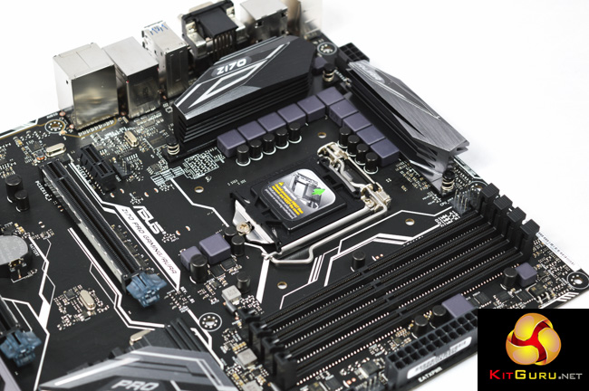 Sodavand slidbane tøffel ASUS Z170 Pro Gaming AURA Motherboard Review | KitGuru