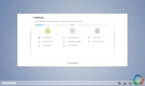 Asustor-AS6204T-ADM Initialising