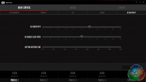 Cooler Master OS Sensitivity