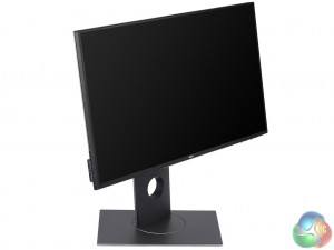 Dell-UltraSharp-24-inch-Monitor-Review-on-KitGuru-Front-Left-ANgled