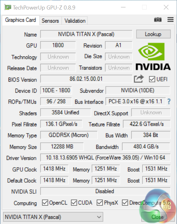 Nvidia Titan X (Pascal) 12GB Review | KitGuru