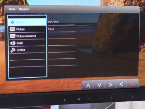 BenQ-XR3501_MainMenu