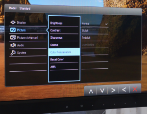 BenQ-XR3501_MainMenu-Picture