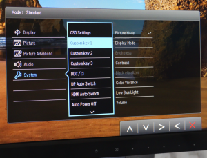 BenQ-XR3501_MainMenu-System