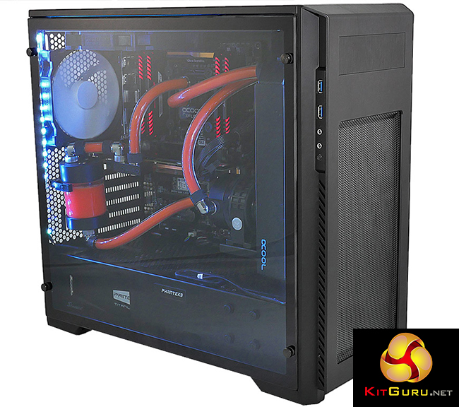 Phanteks Enthoo Pro M Review (Phanteks Enthoo, 140mm fläktar, bygga kraftfull, Chassit gott) Phanteks Enthoo Pro M Review