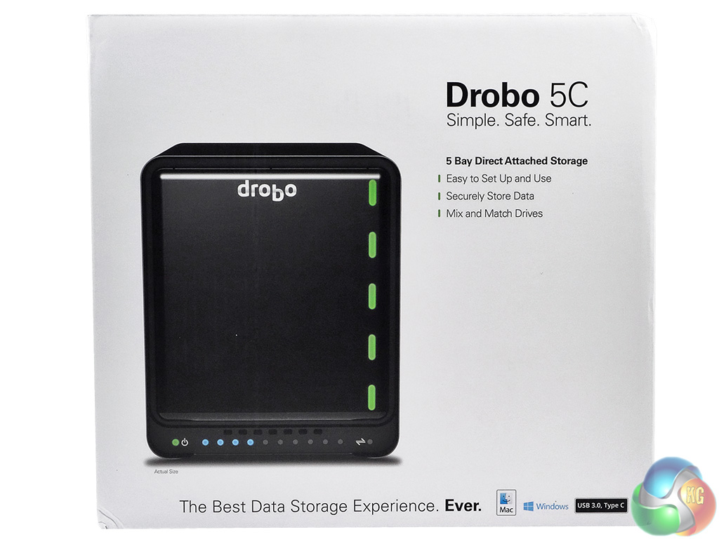 Drobo 5C USB Type-C DAS Review | KitGuru