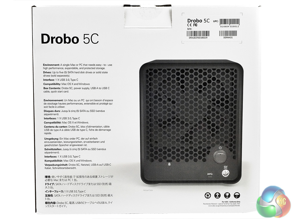 Drobo 5C USB Type-C DAS Review | KitGuru