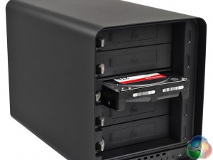 drobo-5c-review-on-kitguru-front-left-34-front-panel-off-drive-install