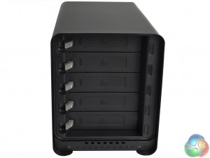 drobo-5c-review-on-kitguru-front-panel-off