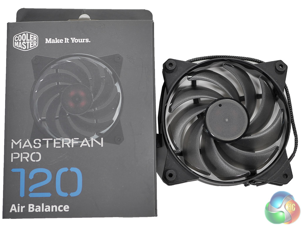 Cooler Master MasterFan Pro 120mm and 