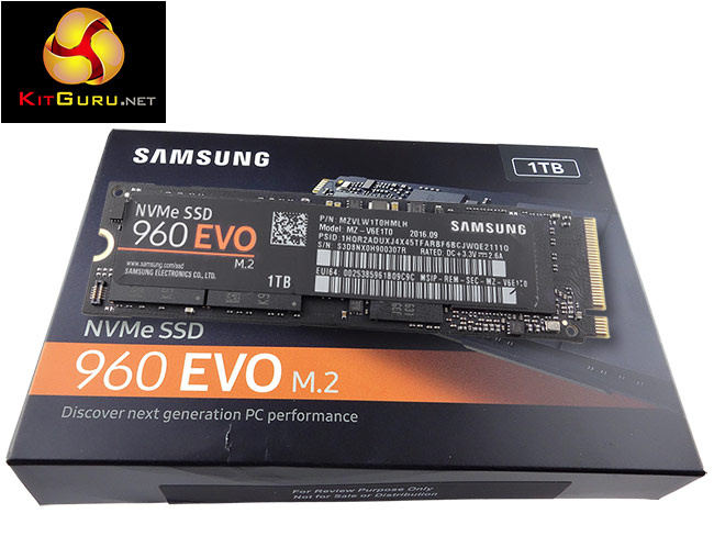 Samsung 960 EVO M.2 NVMe SSD Review KitGuru