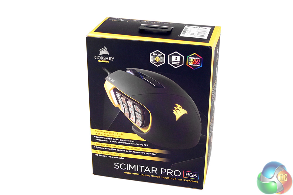 TEST] Souris Corsair Scimitar Pro RGB