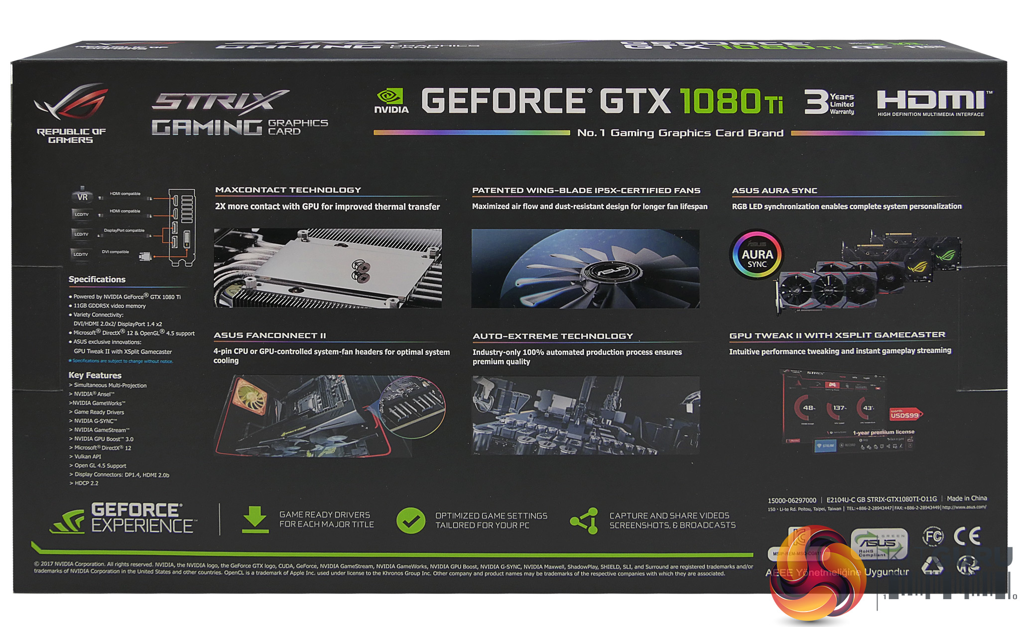 Havanemone Anerkendelse 945 ASUS ROG STRIX GTX 1080 Ti OC (O11G) 11GB Review | KitGuru- Part 2