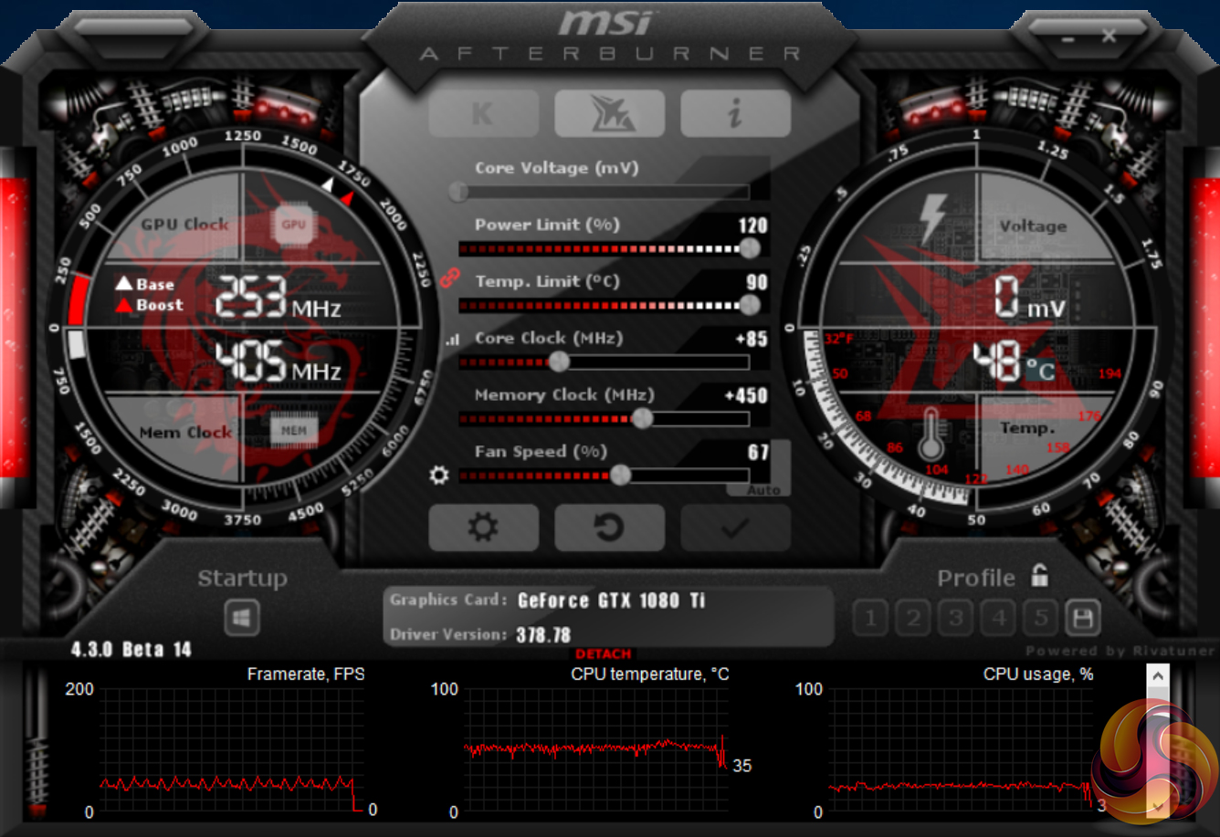While I know the 4080 ROG Strix comes Overclocked does anyone know if there  are safe parameters for MSI Afterburner to Boost the Core Clock & Memory  Clock just a little more? 