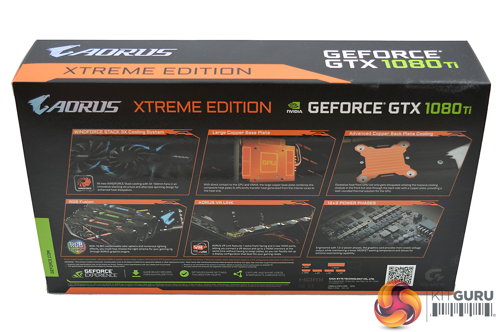 maskulinitet efterspørgsel Orientalsk Gigabyte Aorus GTX 1080 Ti Xtreme Edition 11GB Review | KitGuru- Part 2