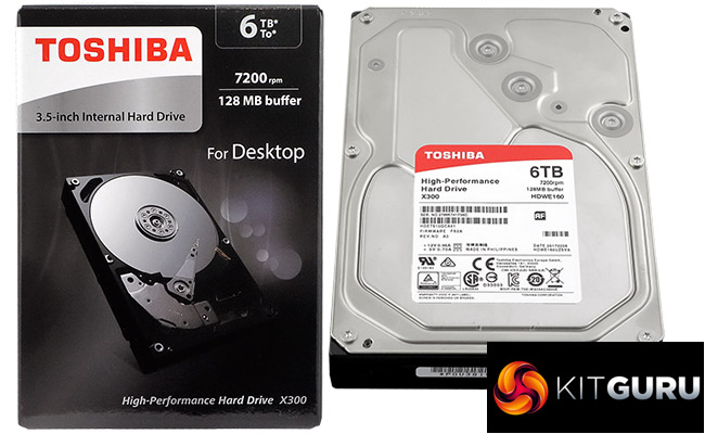 Andre steder by Skraldespand Toshiba X300 6TB HDD Review | KitGuru