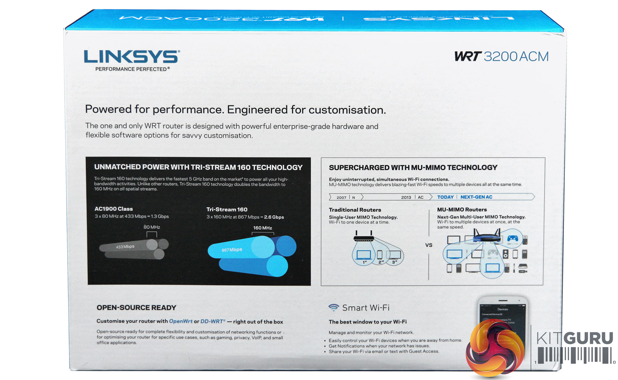 Linksys WRT3200ACM AC3200 Wireless Router Review | KitGuru- Part 2