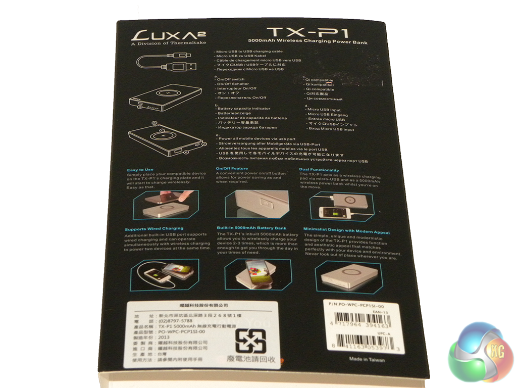 Luxa2 TX-P1 5000mAh wireless charging power bank review | KitGuru- Part 2