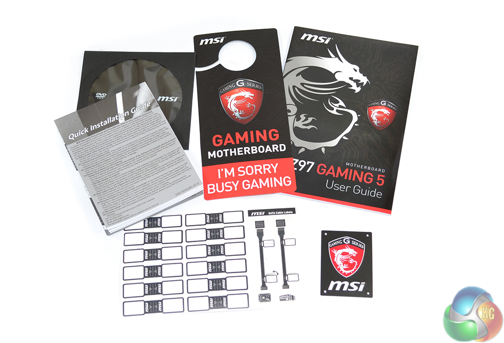 MSI Z97 Gaming 5 Motherboard Review KitGuru Part 2