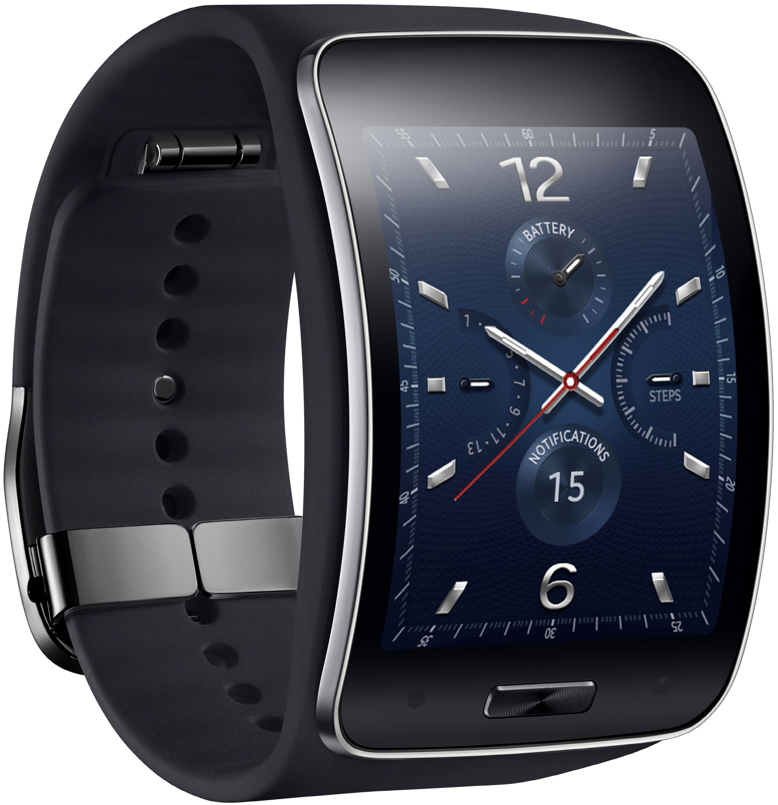 Samsung introduces smartwatch with phone capabilities, curved display ...