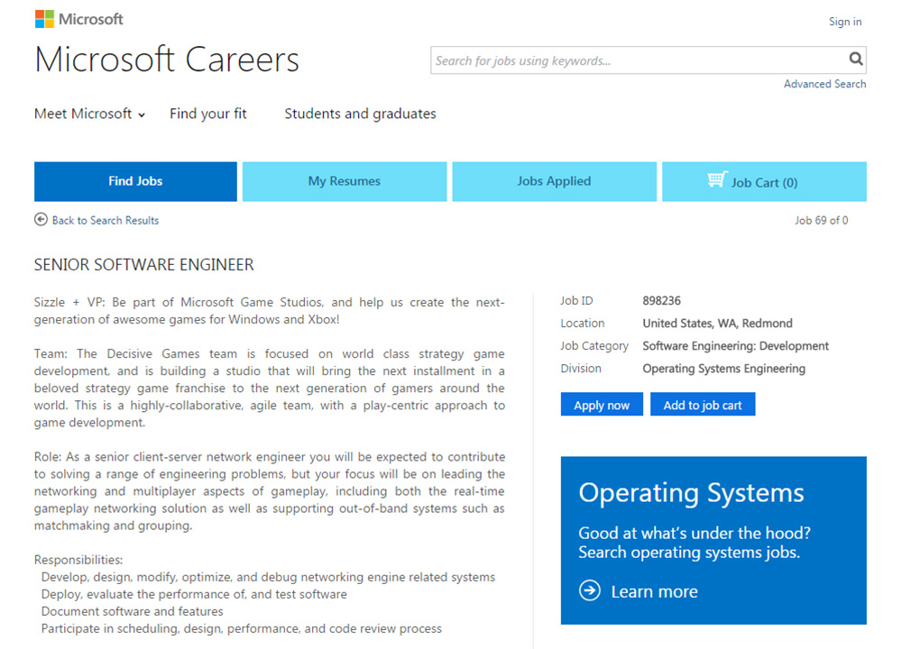 microsoft research job openings