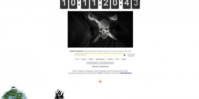 Pirate Bay homepage updated with traditional features | KitGuru