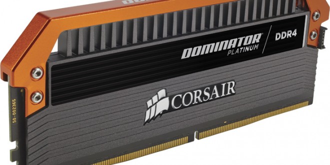 中古 CORSAIR DOMINATOR PLATINUM 16GB DDR4 Corsair's Dominator Platinum Orange guaranteed to run at 3.4GHz at