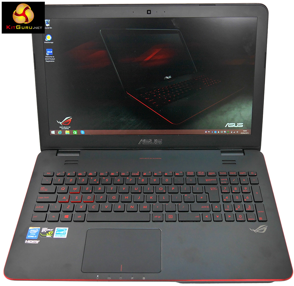 asus gamer laptop billentyűzet világítás 3