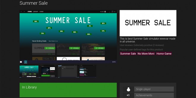 Steam Summer Sale simulator lets you buy games forever - KitGuru