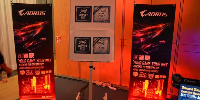 Gigabyte Shows Off Aorus Products at DreamHack | KitGuru