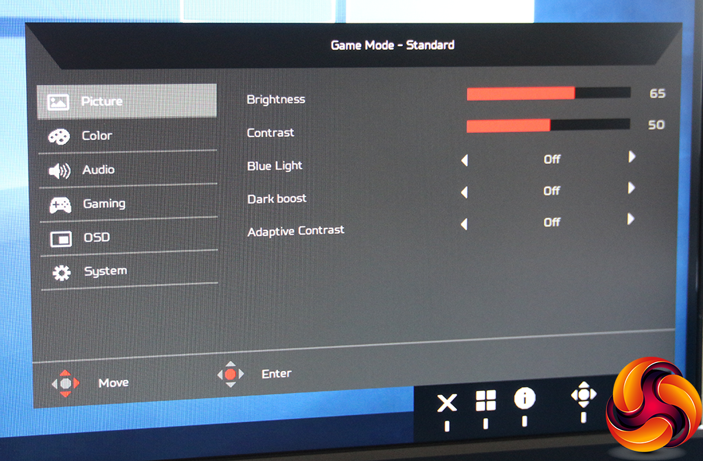 Acer Predator XB252Q 240Hz GSYNC Monitor Review KitGuru Part 3