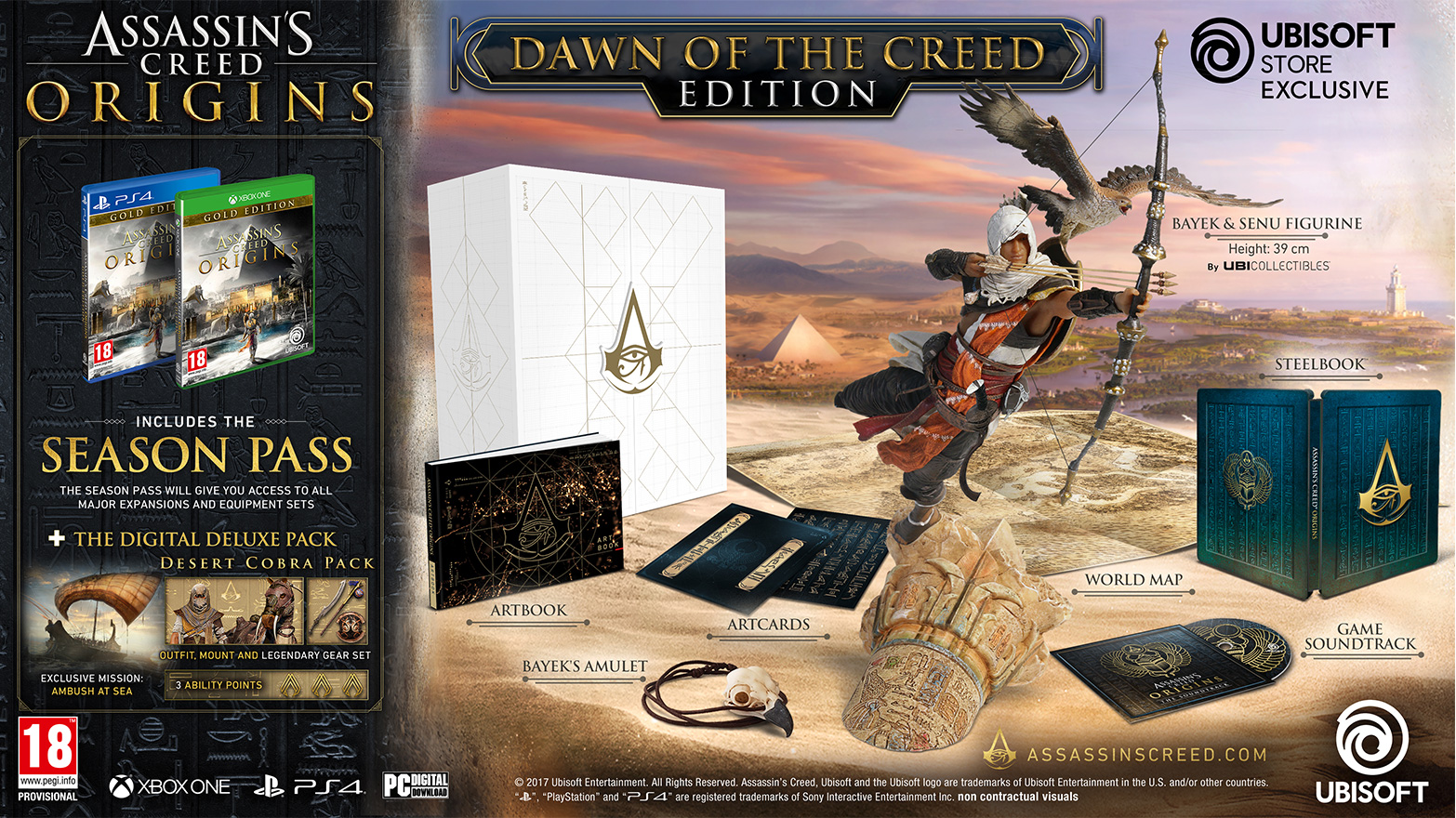 Assassin S Creed Origins Has Many Editions From 55 To 700 Kitguru