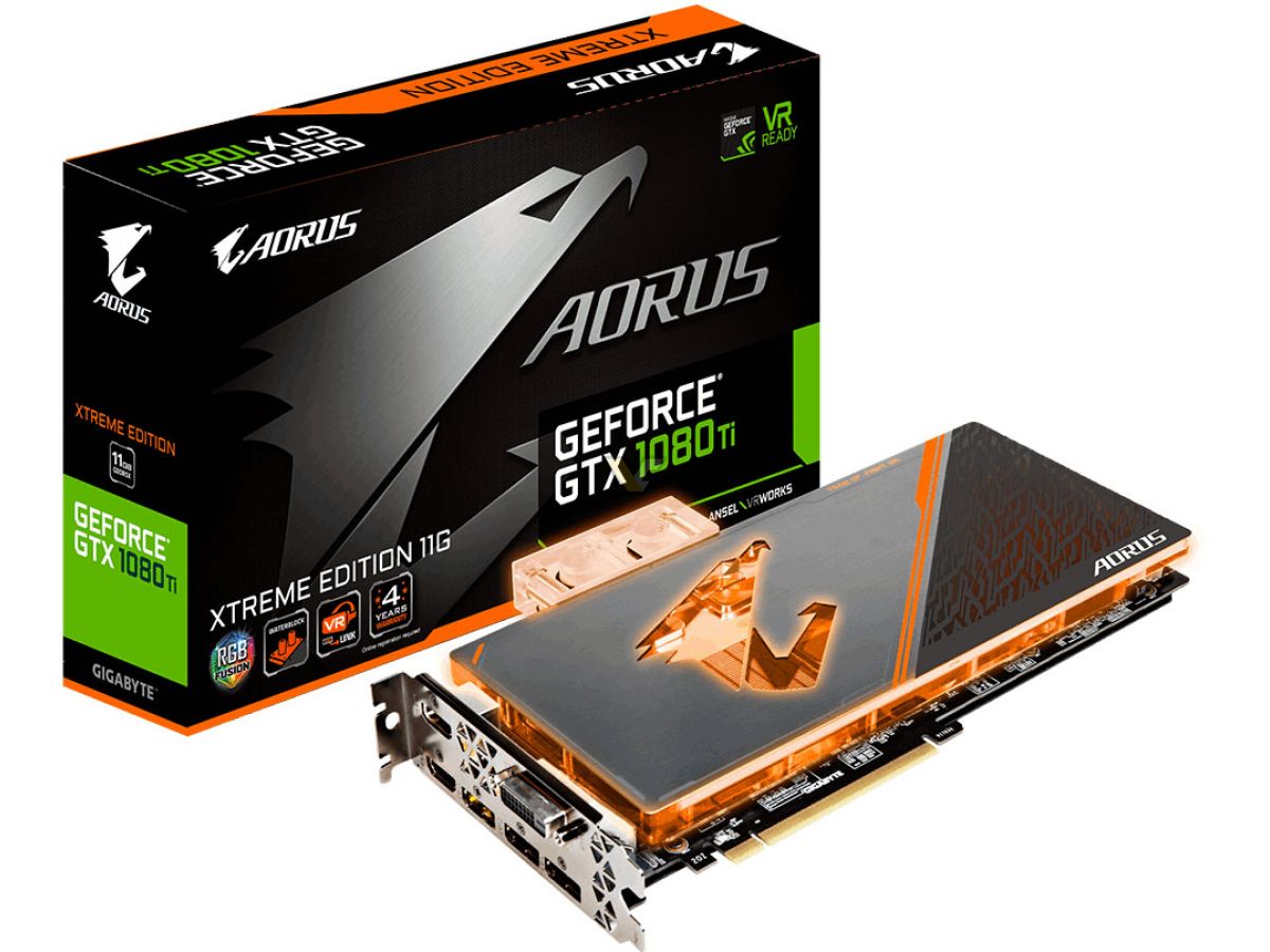Gigabyte's Aorus GeForce GTX 1080 Ti gets the Waterforce treatment