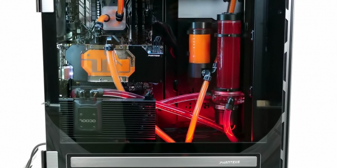 Phanteks Enthoo Elite (£800 mega case / dual systems with liquid