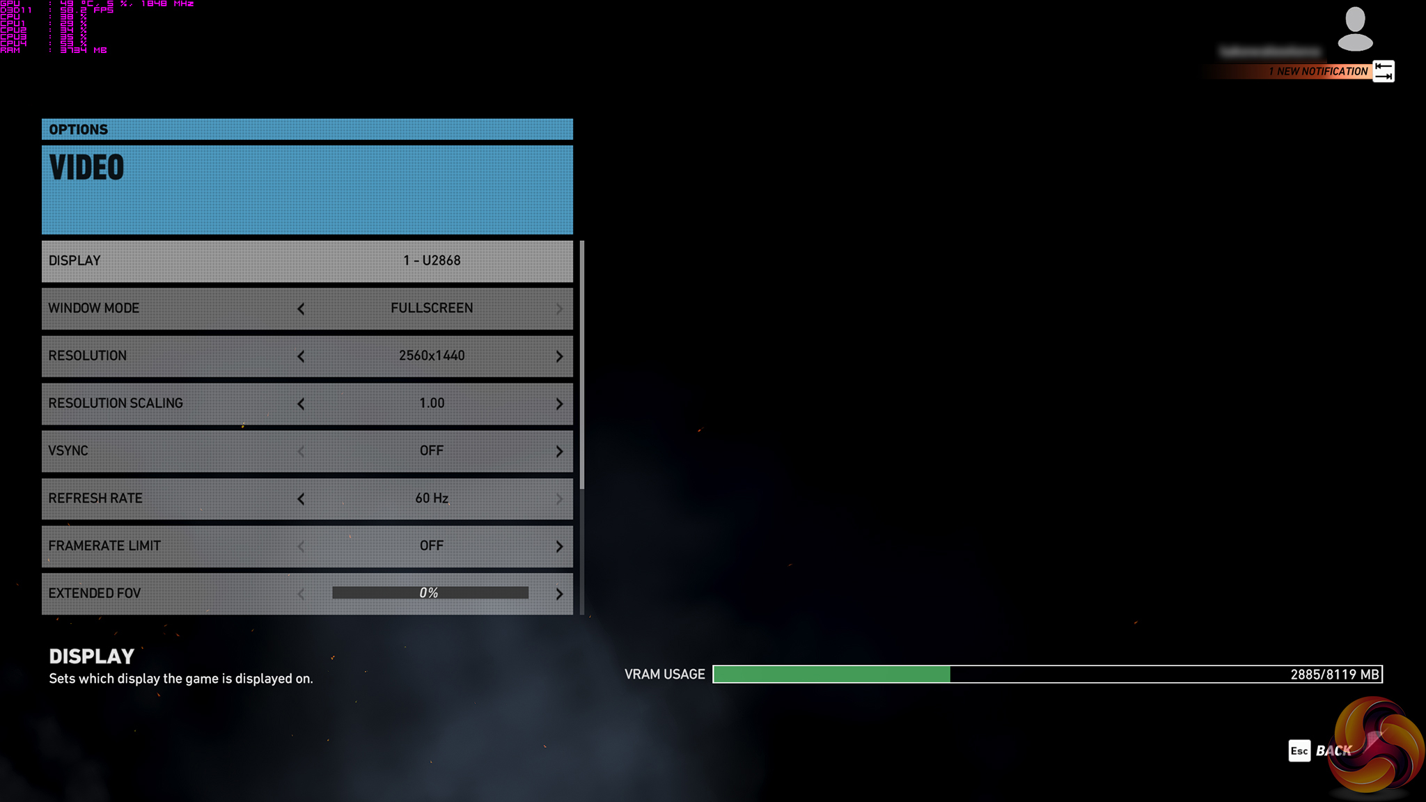 1440p gtx 1070 V High 1