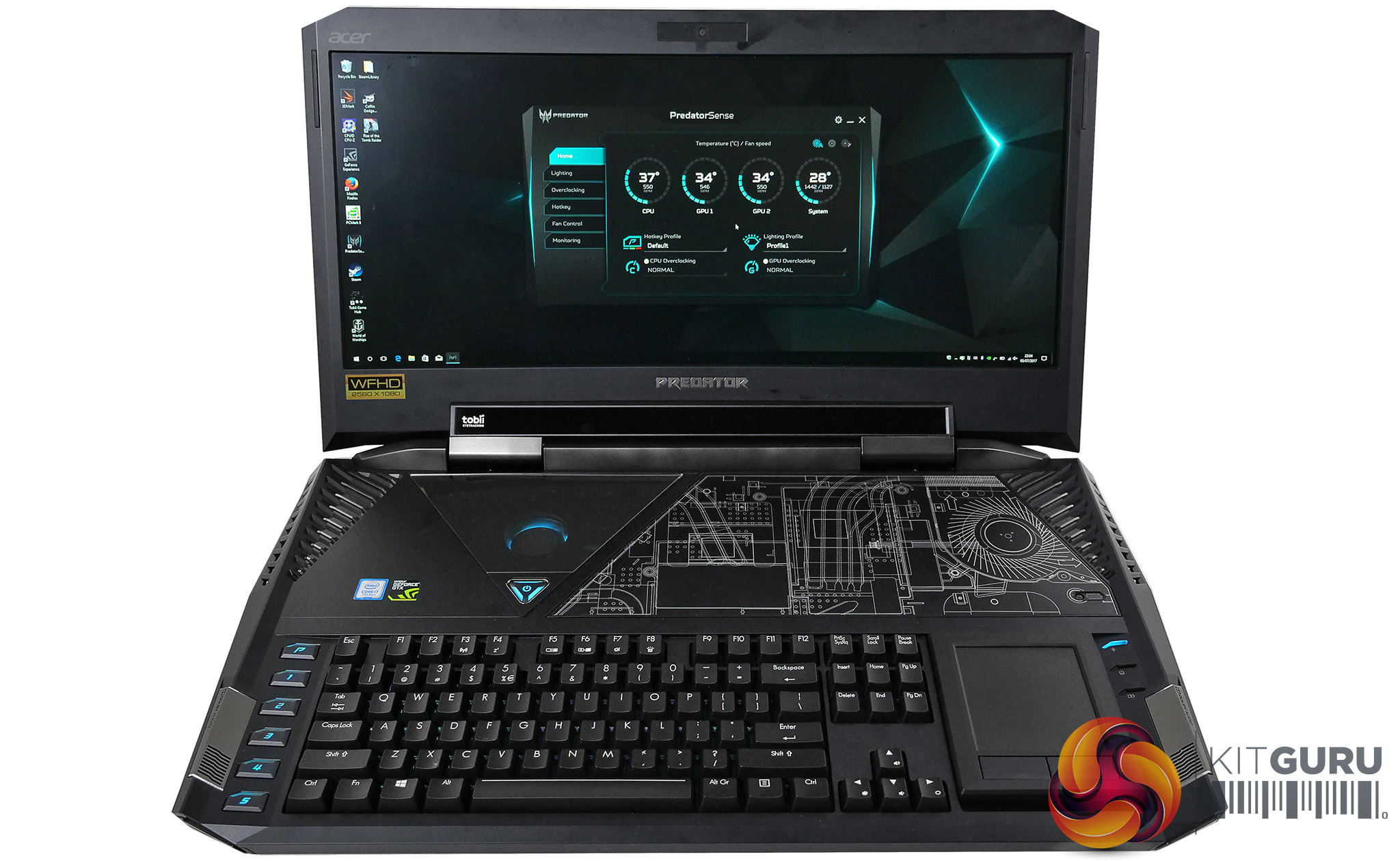 Acer Predator 21 X Laptop 21 Inch Curved Ips Screen 120hz Gtx 1080