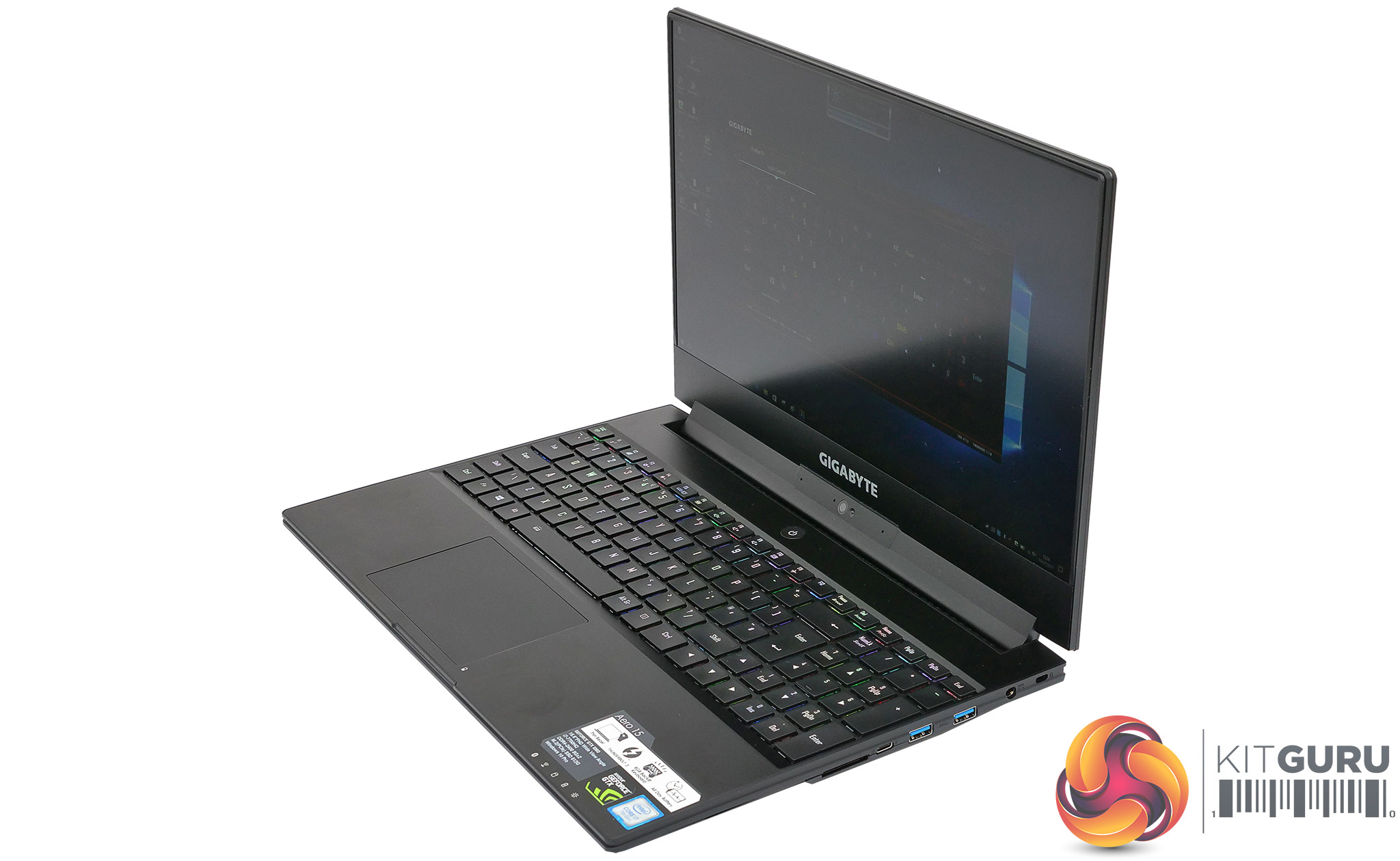 Gigabyte Aero 15W-CF2 (15.6-inch laptop with a tiny screen bezel) | KitGuru